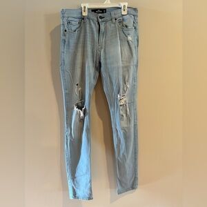Hollister Men’s Stacked Skinny Jeans (33x32)